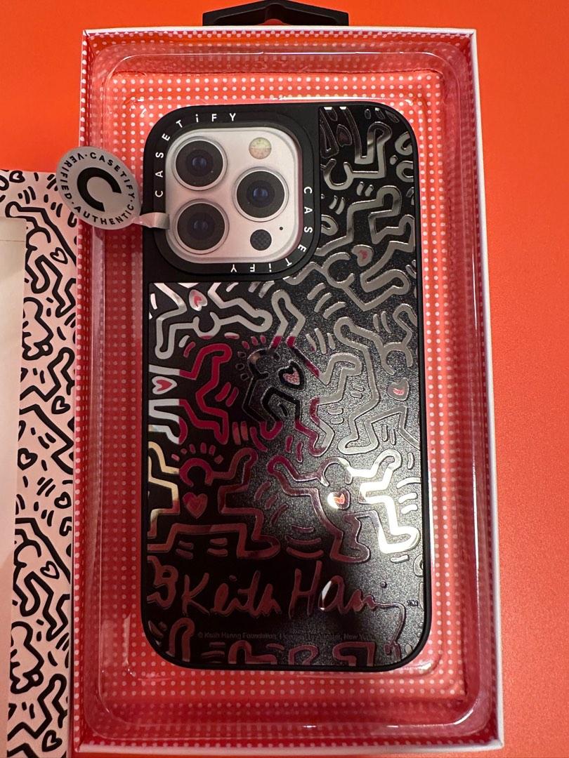 Casetify x Keith Haring iPhone 14 pro case, 手提電話, 電話＆平板電腦配件, 手機套及手機殻