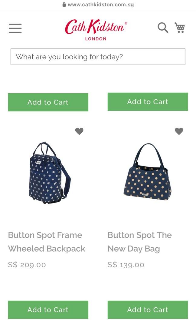 Cath kidston frame cheap wheeled backpack