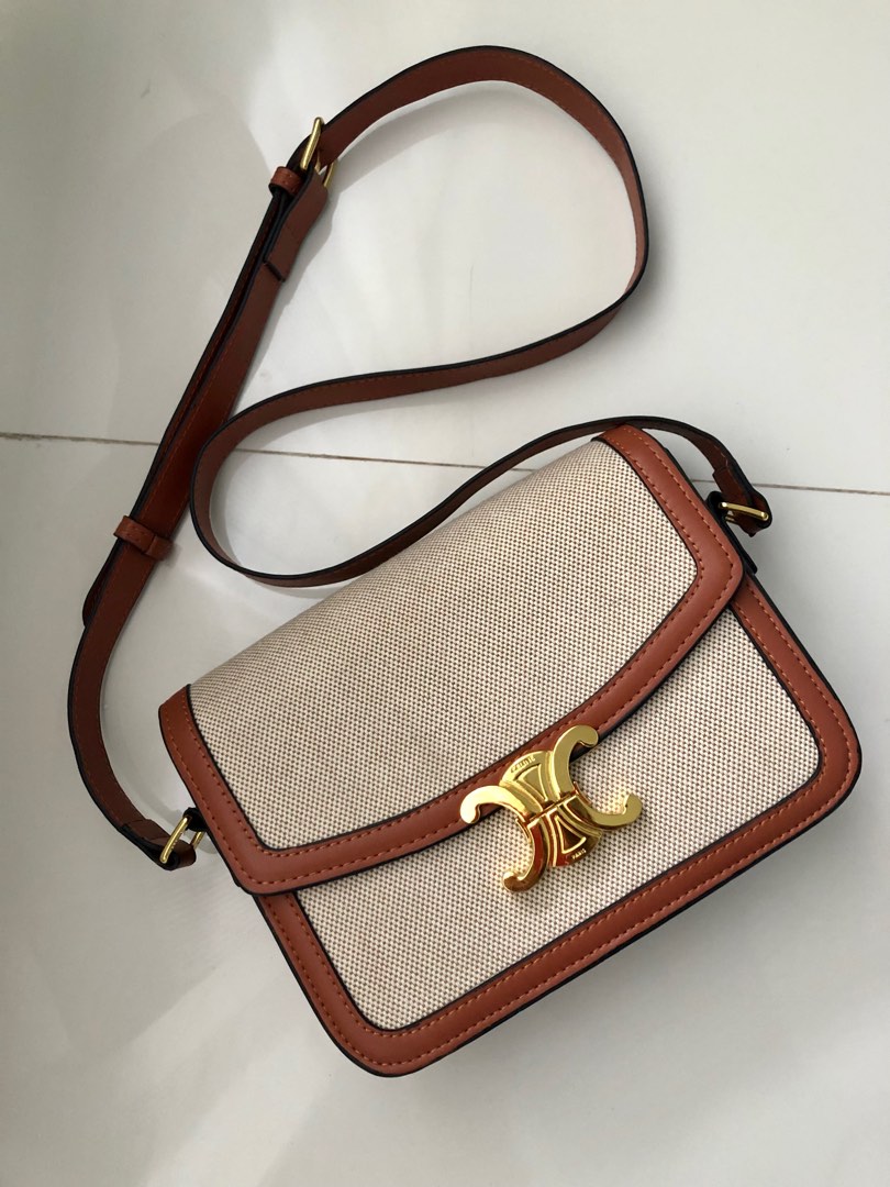 Celine Triomphe, Fesyen Wanita, Tas & Dompet di Carousell