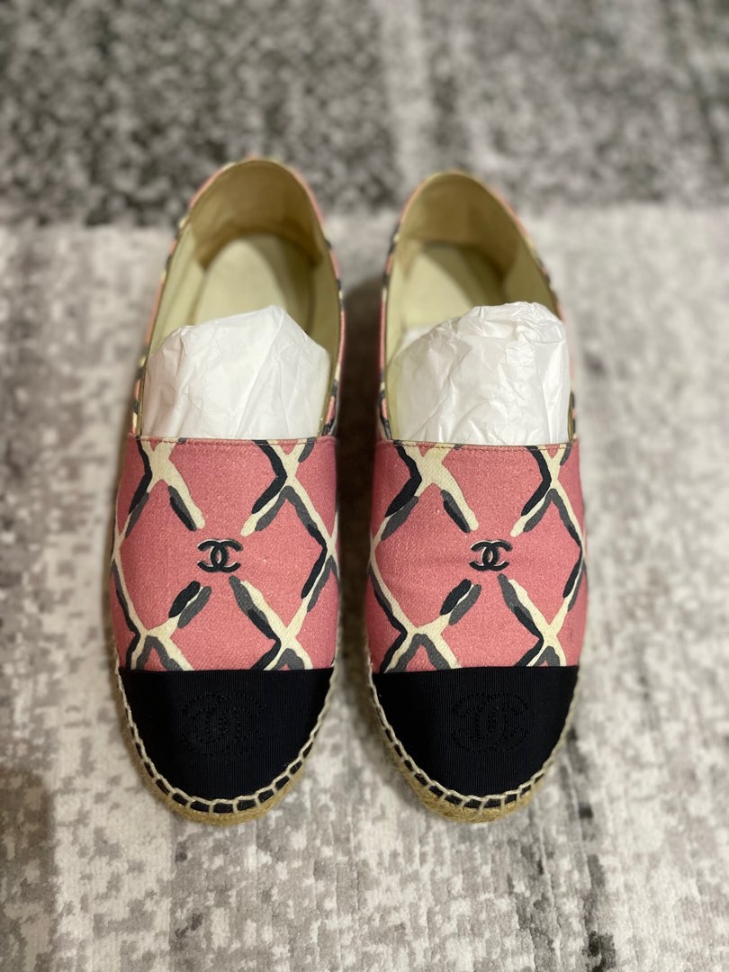 Chanel Espadrilles, Luxury, Sneakers & Footwear on Carousell