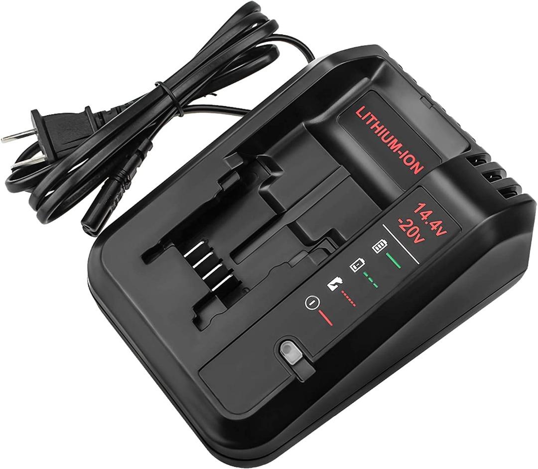 Charger Compatible with Black and Decker 20V Lithium Battery LBXR20 LBXR2030 LB2X4020 Compatible with Porter Cable 20V Lithium Battery PCC680L PCC681L PCC682L PCC685L PCC685LP Furniture Home Living Ho...