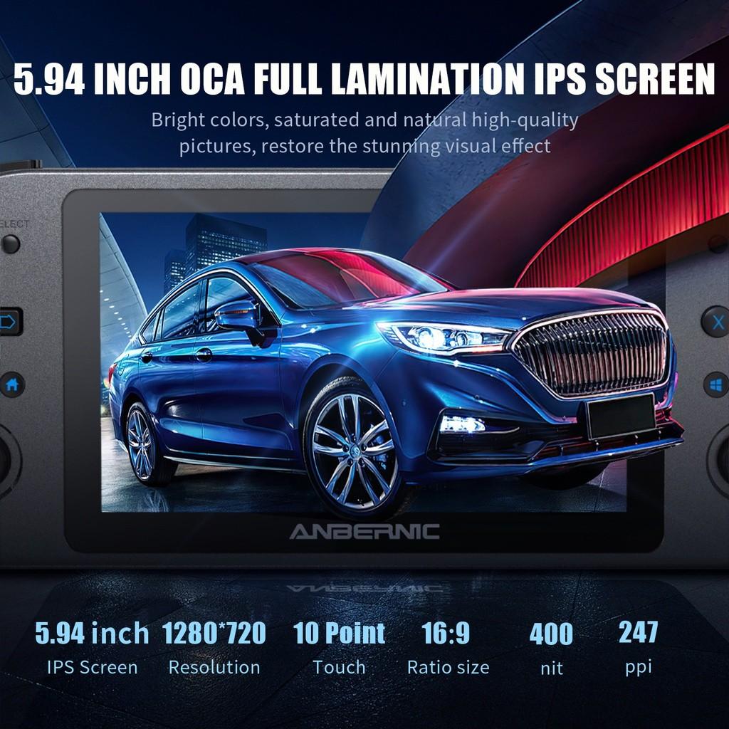 Check out Anbernic Win600 3050e 5.94" Handheld Game Console Portable PC ...