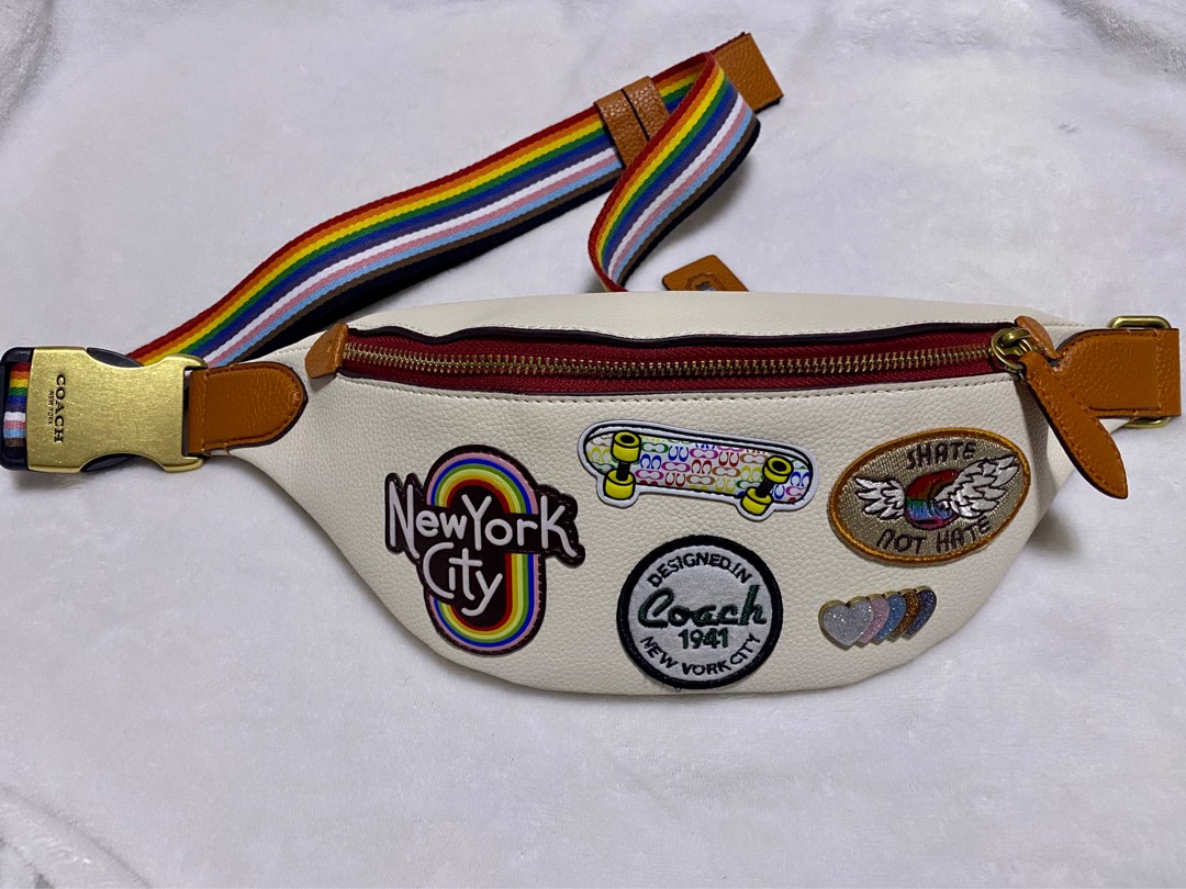 authentic coach belt bag