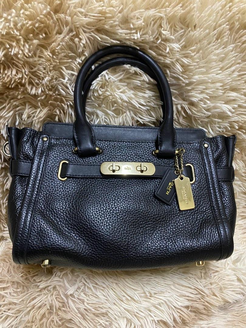 Coach swagger 20 cheap black