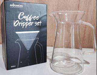 Coffee Dripper Coffee Server Glass Coffee Pot 500ml DH-500