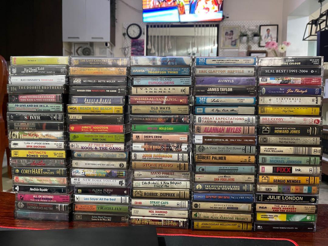 Collectible Cassette Tapes 91 pcs, Audio, Portable Audio Accessories on