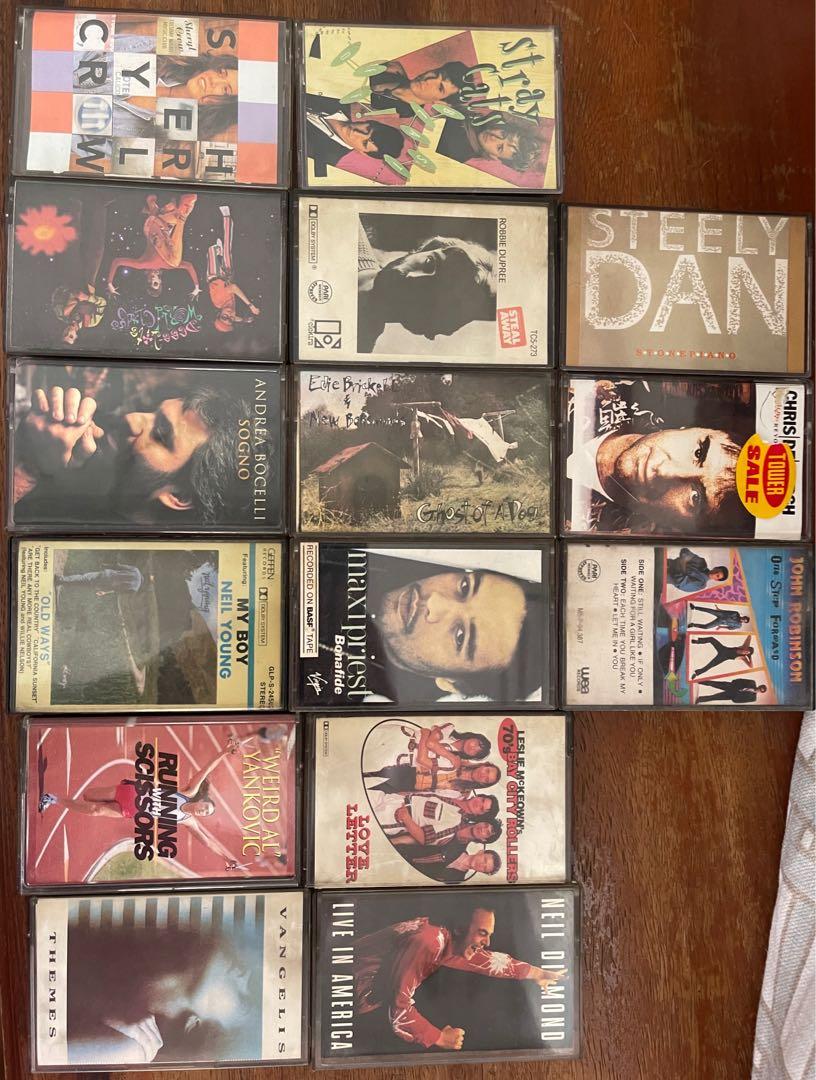Collectible Cassette Tapes 91 pcs, Audio, Portable Audio Accessories on