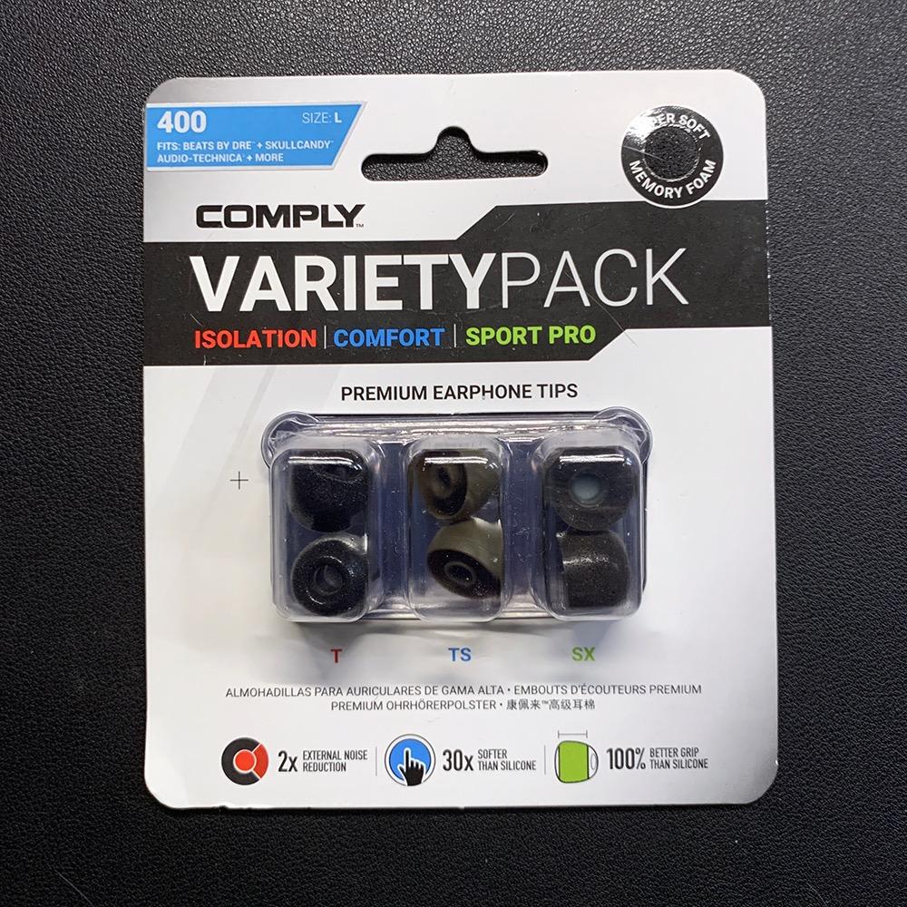 Comply Variety Pack 400 Isolation T400 Comfort TS400 Sports Pro