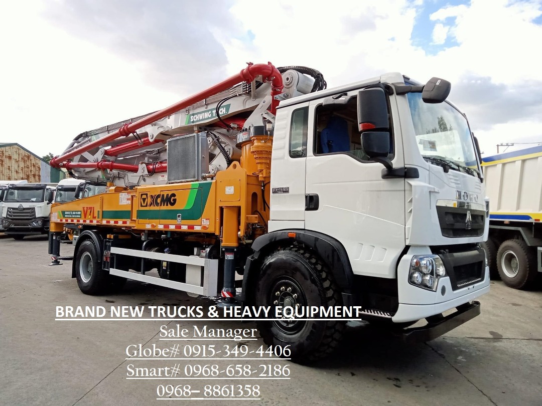 Concrete Pump Truck XCMG 6W 4X2 310HP HB37V 37M, Special Vehicles