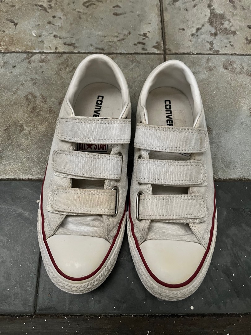 CONVERSE VELCRO AUTHENTIC Fesyen Wanita Sepatu di Carousell