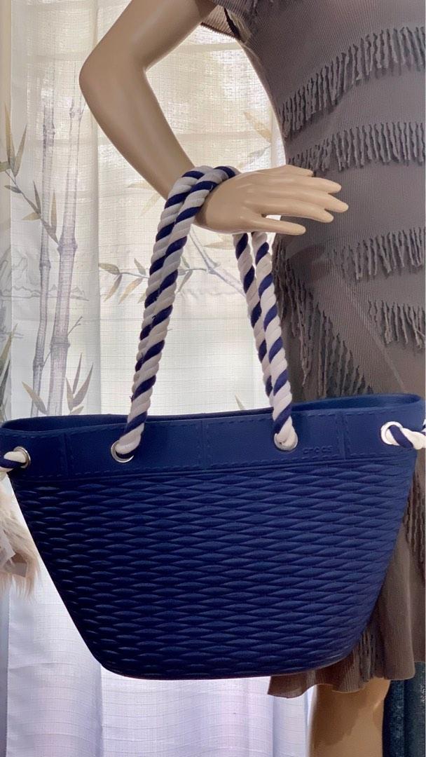 Croc jelly bag/ beach bag, Luxury, Bags & Wallets on Carousell