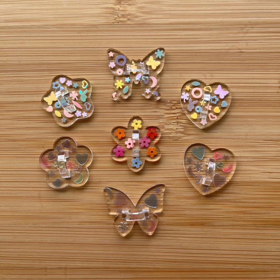 Customisable Resin Keychain Hanger, Hobbies & Toys, Stationery & Craft