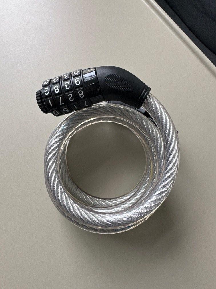 Decathlon bicycle lock, Sports Equipment, Bicycles & Parts, Parts & Accessories on Carousell