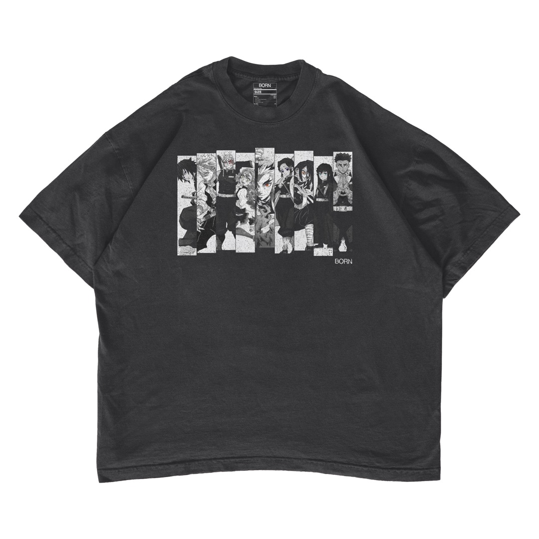 Demon Slayer VOL 2 Hashira Oversized T Shirt Men s Fashion Tops