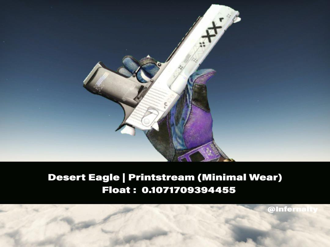 Desert Eagle Printstream MW CSGO SKINS KNIVES, Video Gaming, Gaming Accessories, InGame