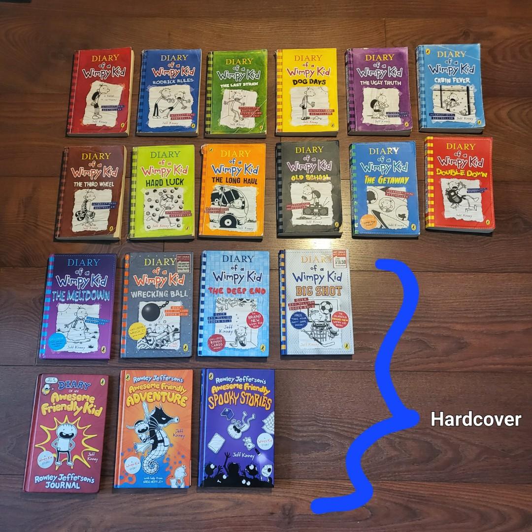 Diary Of A Wimpy Kid full set whole series, Hobbies & Toys, Books