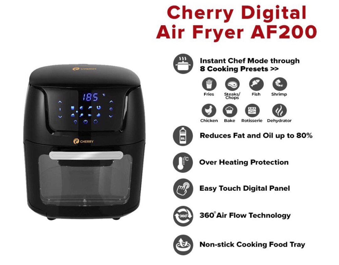 Digital Air Fryer, TV & Home Appliances, Kitchen Appliances, Fryers on