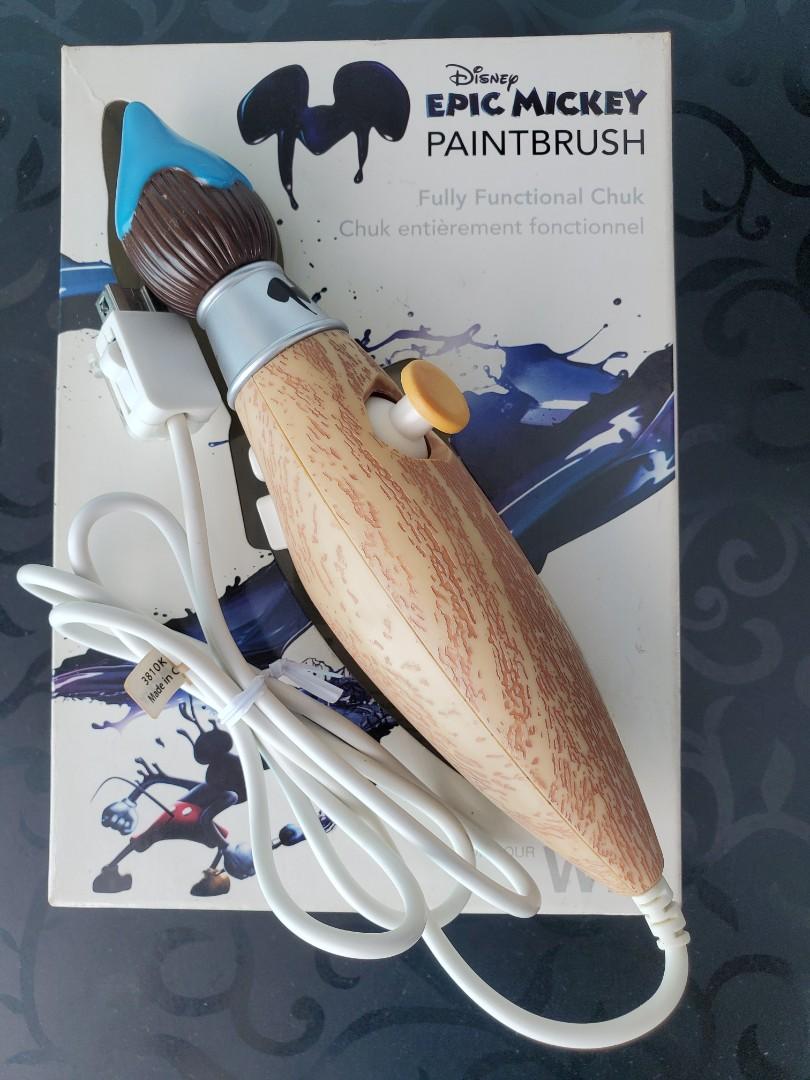 Disney Epic Mickey Paintbrush Nunchuck, Video Gaming, Gaming