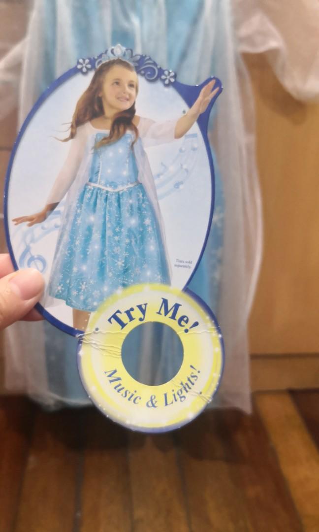 DisneyFrozen Elsa Dress w lights and music Babies Kids