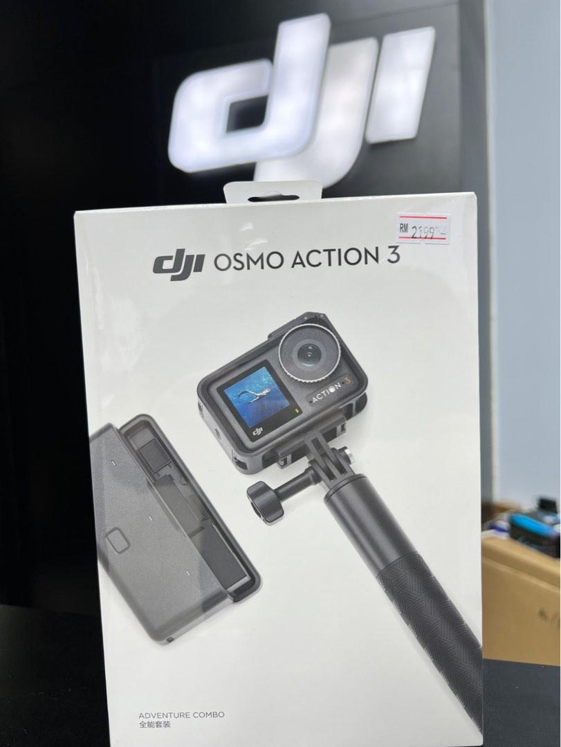 DJI OSMO Action 3 Adventure Combo (New Set), Photography, Cameras