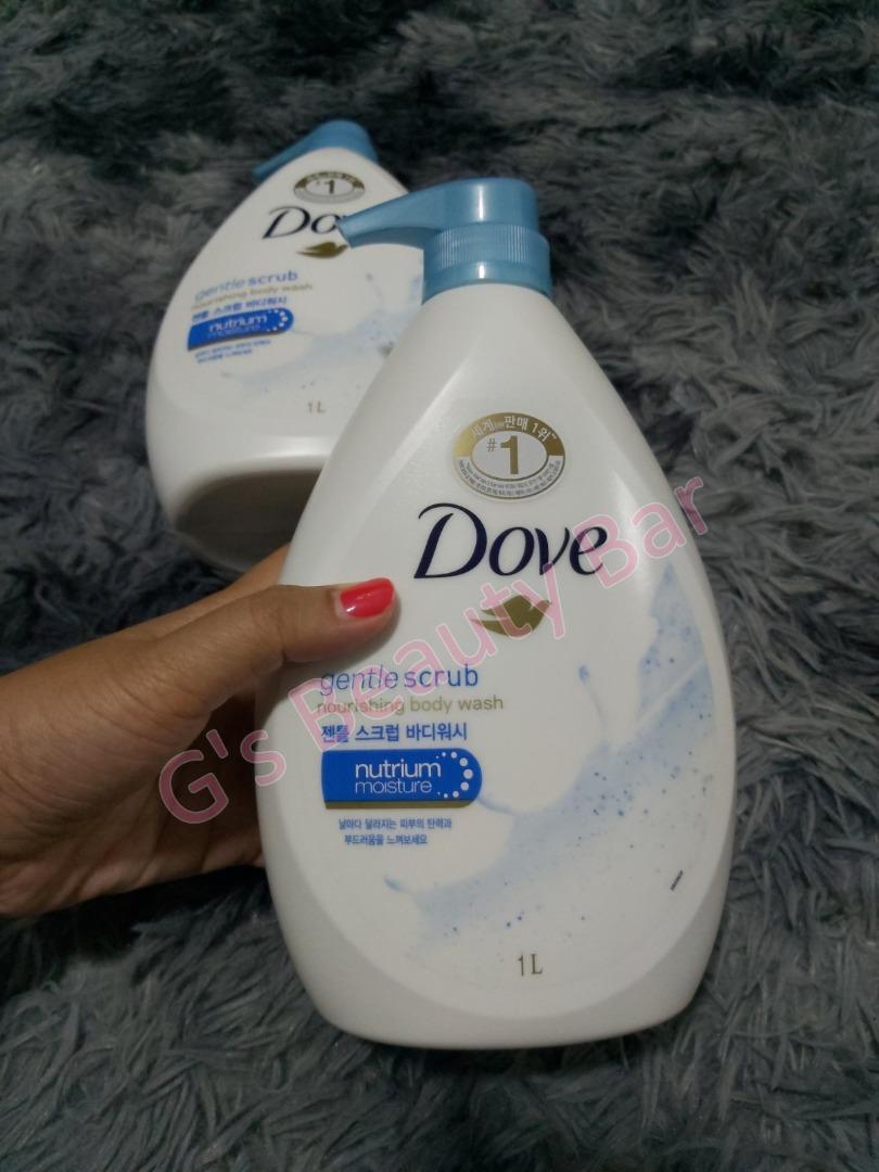 DOVE Korea Gentle Scrub Bodywash 1000ml Authentic Korean Skincare, Beauty & Personal Care
