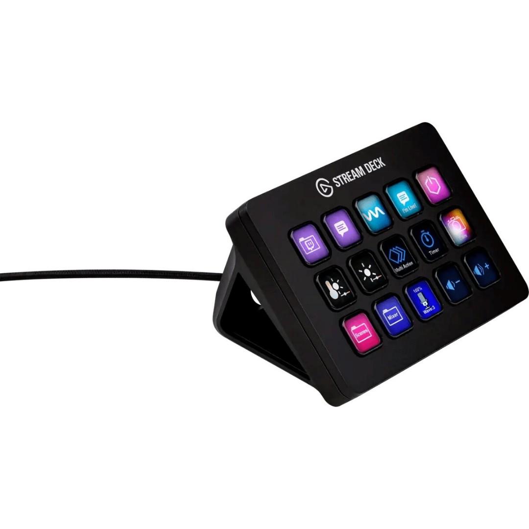 ELGATO STREAM DECK MK.2 (EL-10GBA9901) (Category: Other Accessories) located in San Juan City. Submitted by blueswitchpc (Listing ID 1190516085, Image 2). Description: ELGATO STREAM DECK MK.2 (EL-10GBA9901). STREAM DECK MK.2 - BLACK Evolve Your Content Stream Deck features 15 customizable LCD keys to control apps and platforms. Hit the Elgato Marketplace for app plugins, icons, tracks plus effects, and keep your setup fresh with interchangeable f