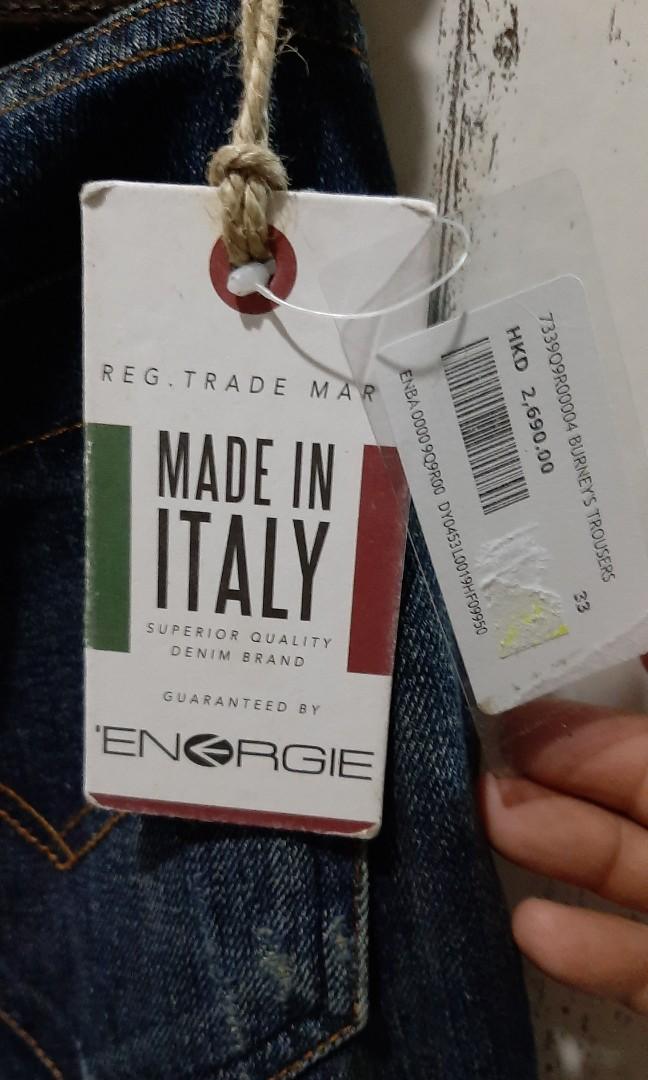 Energie mens jeans (Category: Jeans) located in Antipolo. Submitted by kobe24forever (Listing ID 1190662050, Image 3). Description: Energie mens jeans Brand new with tag Made in Italy From Balikbayan.