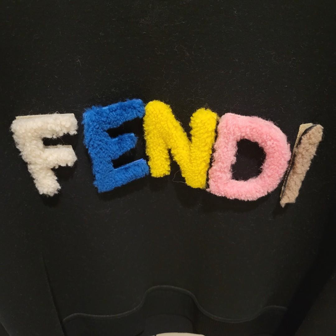 Fendi sales multicolor hoodie