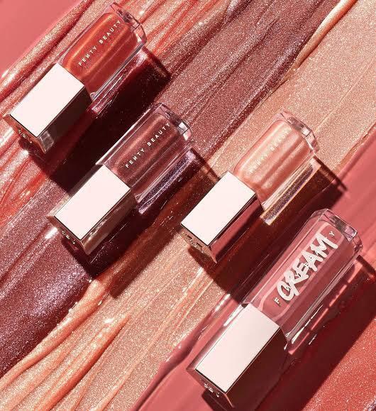 FENTY BEAUTY FULLSIZE LIPGLOSS Candy milk, Beauty & Personal Care