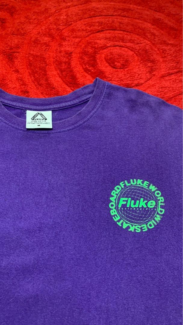 Fluke Worldwide Skateboard, Men's Fashion, Tops & Sets, Tshirts & Polo ...