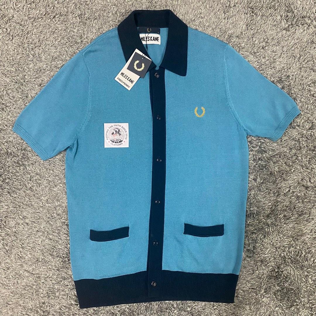 Fred perry miles shop kane button knit shirt