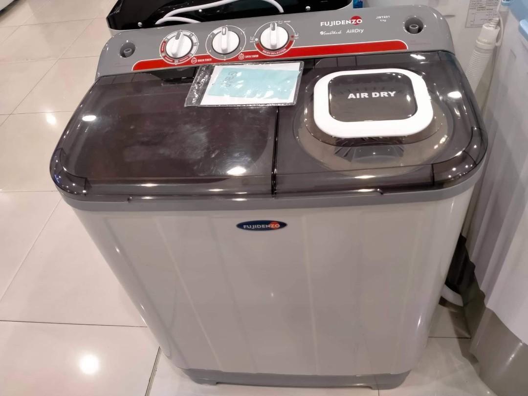 Fujidenzo twin tub shop washing machine price