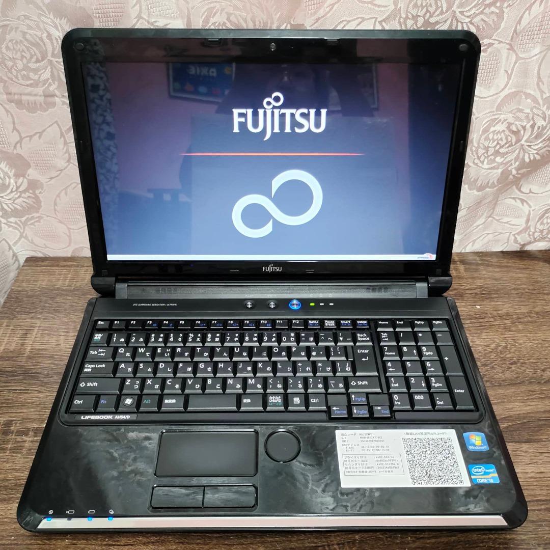 高速SSD120GB搭載 Fujitsu LIFEBOOK AH52/DA ノートパソコン