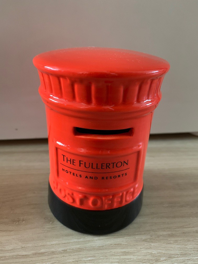 Fullerton hotel mailbox coinbank, Furniture & Home Living, Home Decor