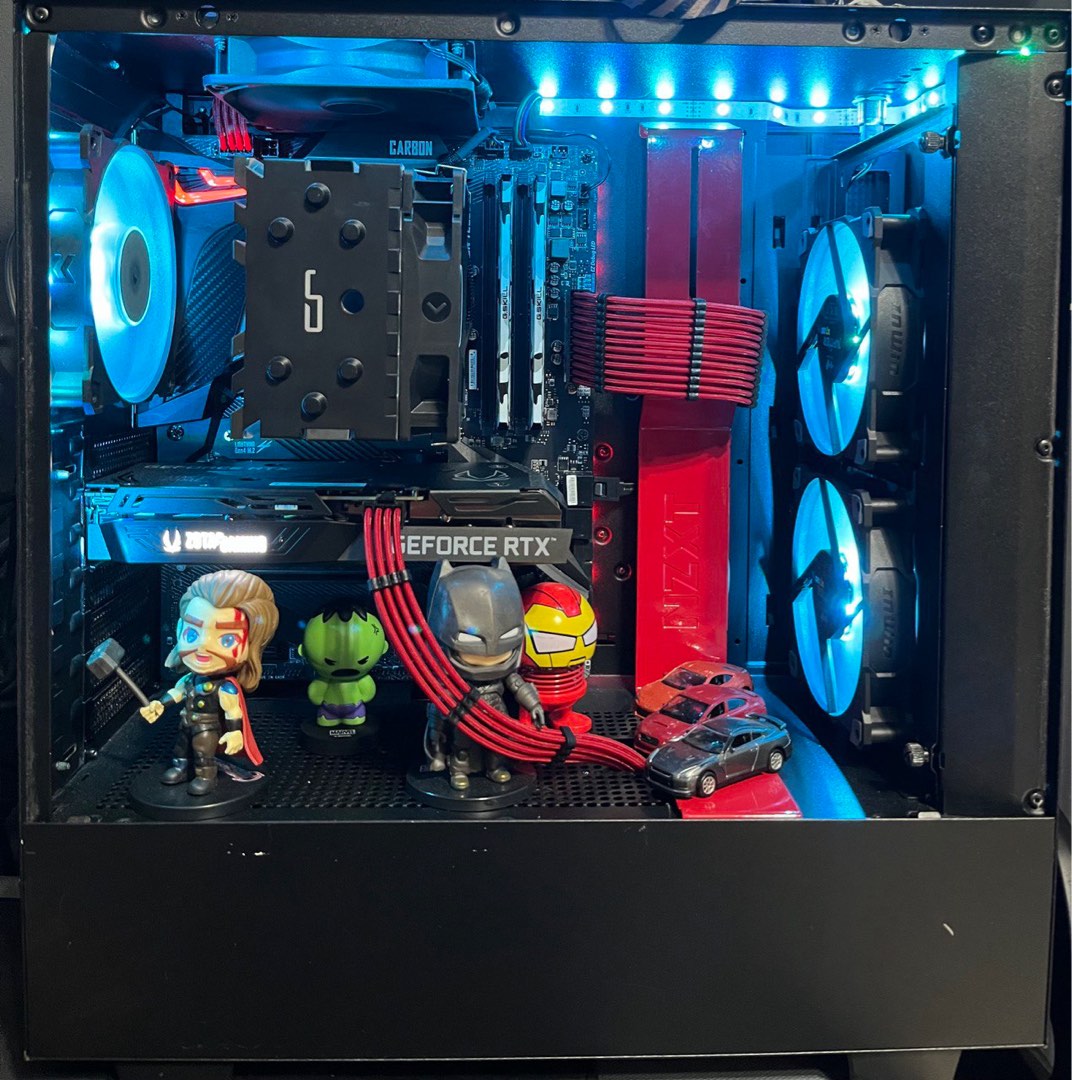 cara custom pc gaming