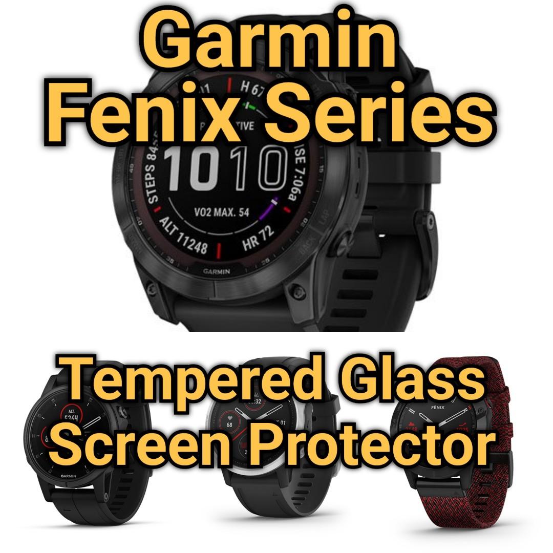 Garmin fenix 5 clearance sapphire screen protector