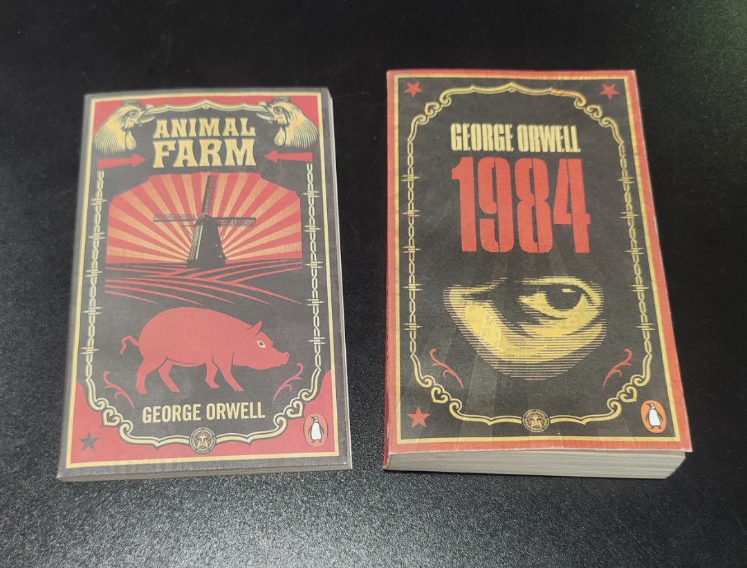 George Orwell Combo- Animal Farm & 1984, Hobbies & Toys, Books & Magazines,  Storybooks on Carousell