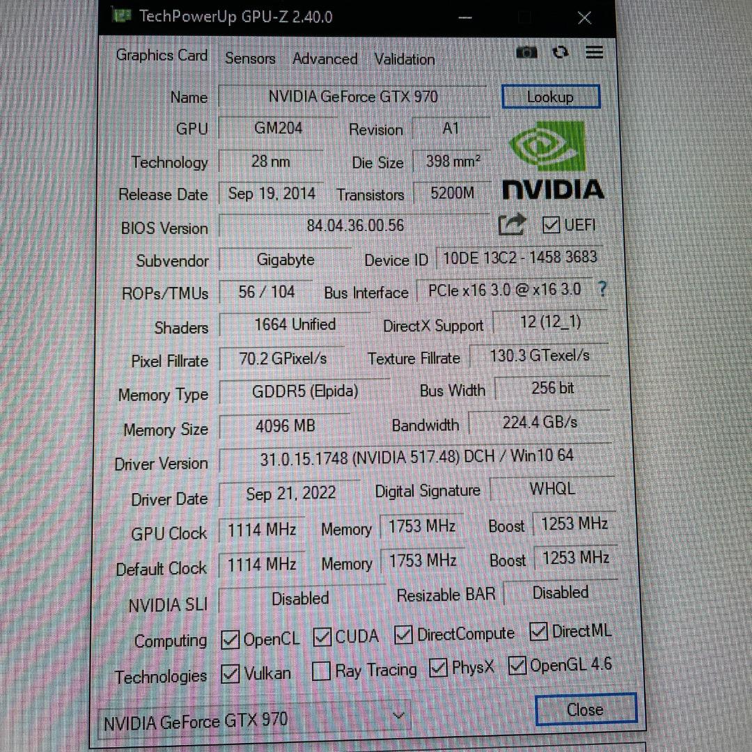 Gigabyte gtx discount 970 windforce 3x