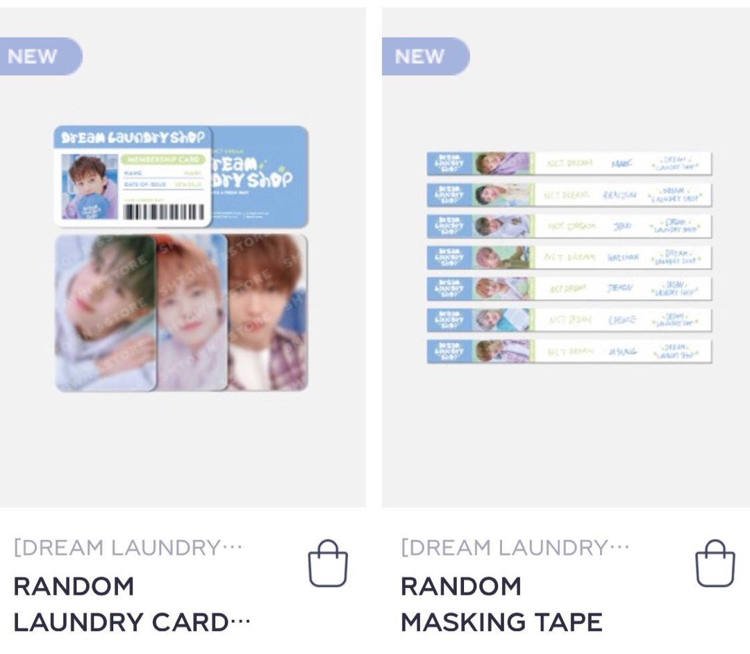 NCT DREAM laundry shop ランダムトレカ 5パックセット - アイドル
