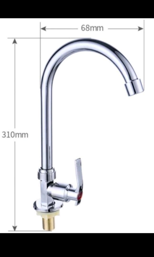 Gooseneck faucet (Category: Bathroom & Kitchen Fixtures) located in Manila. Submitted by max_81 (Listing ID 1190523987, Image 3). Description: 300 plus sf.