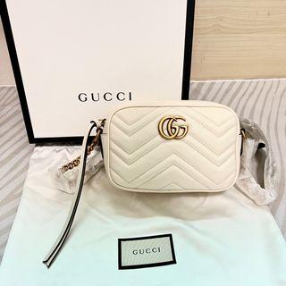 Buy Gucci GG Marmont Super Mini Bag 'White' - 476433 DTD5N 9022