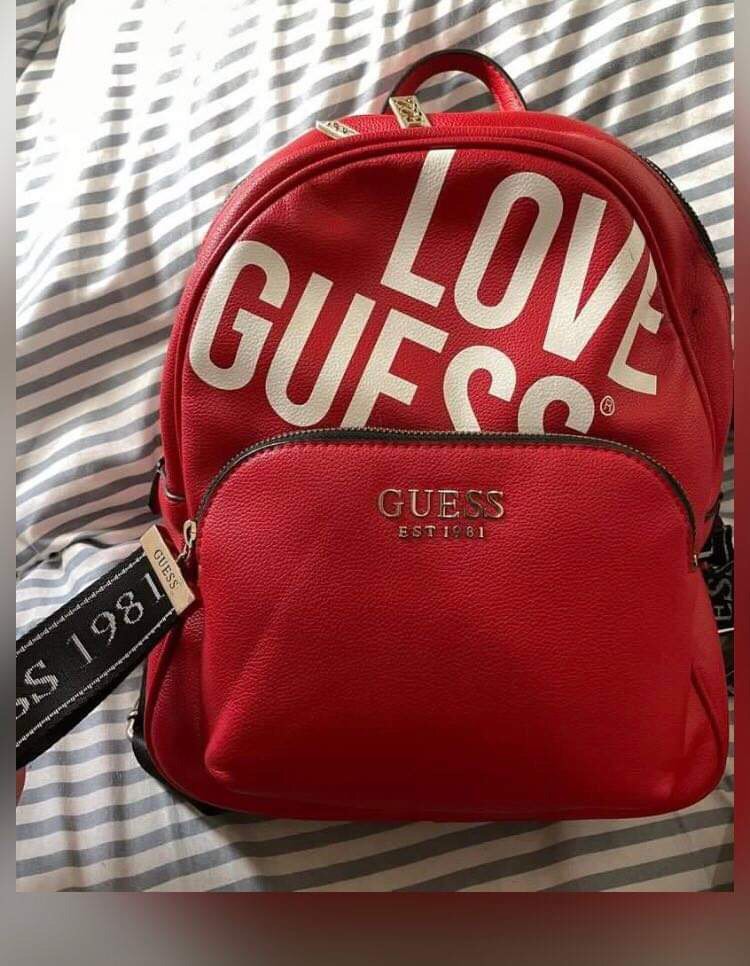 Guess backpack, Women's Fashion, Bags & Wallets, Backpacks on Carousell