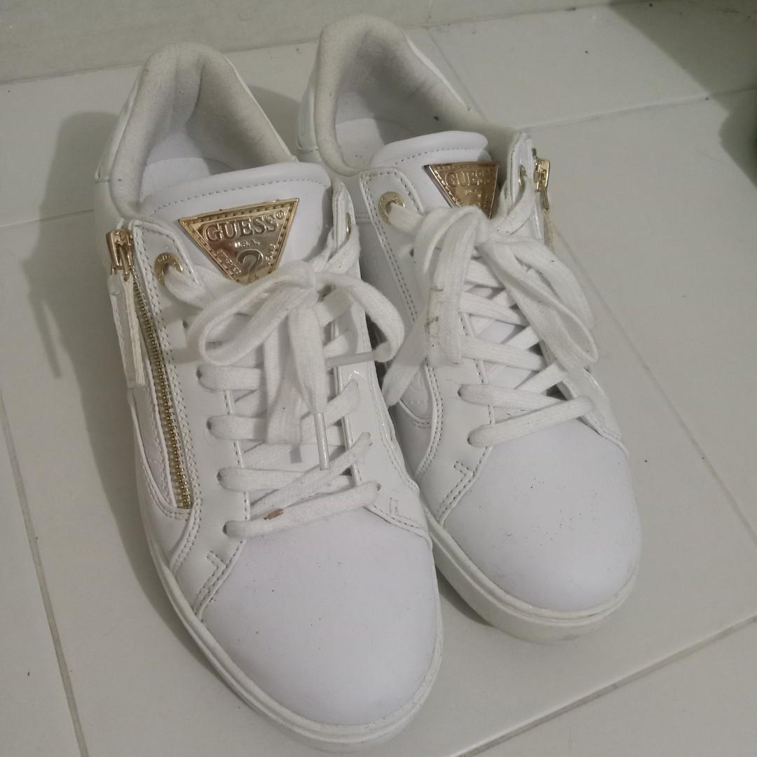 guess brown sneakers