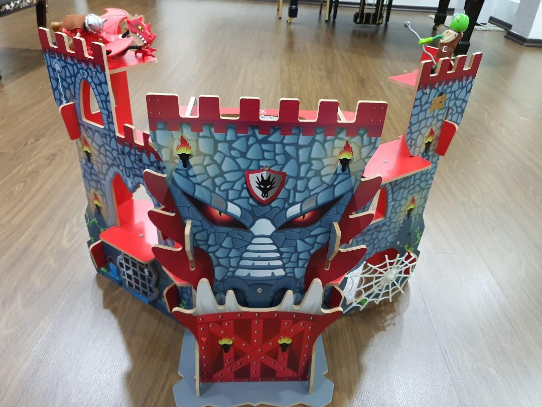 Hape Vikings Castle Dollhouse Playset Kids Toy, Hobbies & Toys, Toys