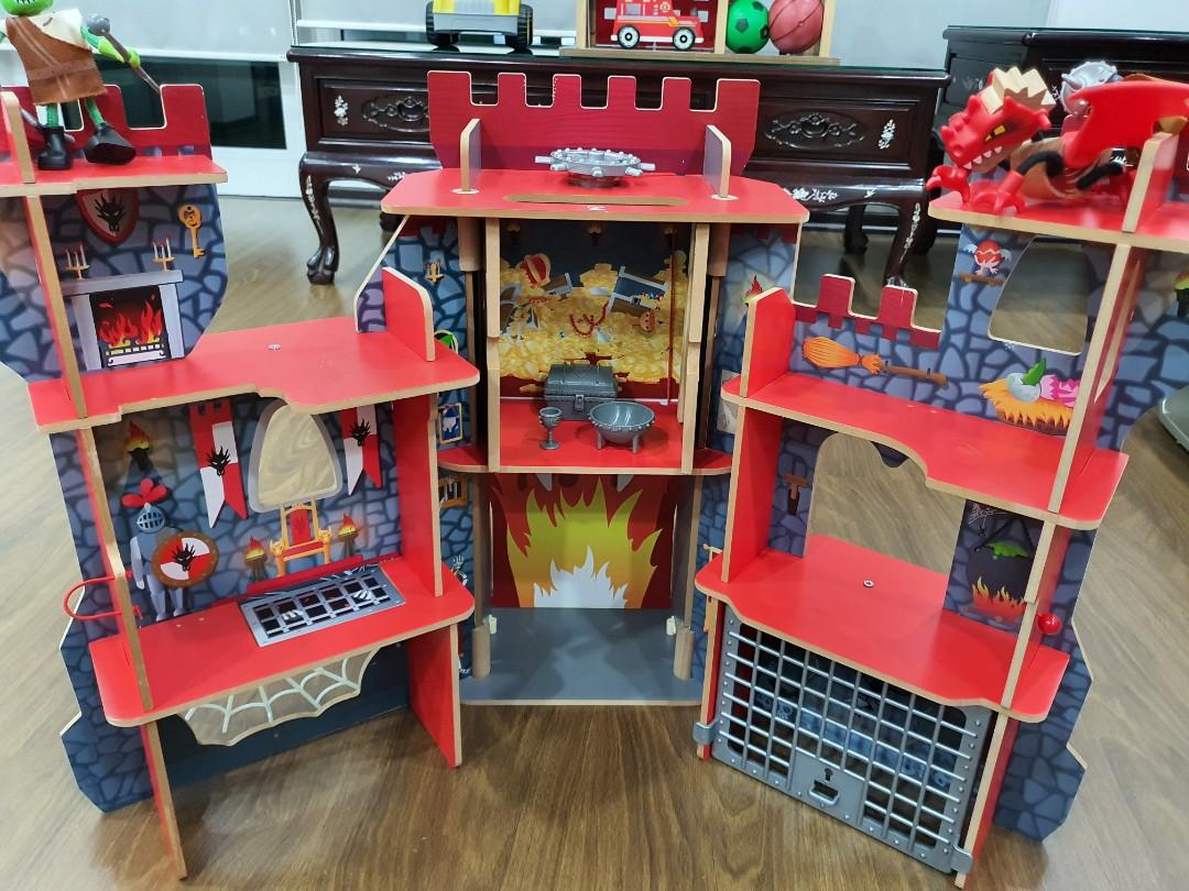 Hape Vikings Castle Dollhouse Playset Kids Toy, Hobbies & Toys, Toys