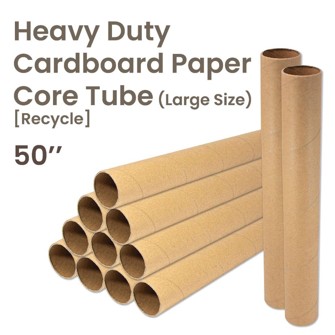 Heavy Duty Cardboard Paper Core Tube / Kotak Silinder Keras Hard Brown