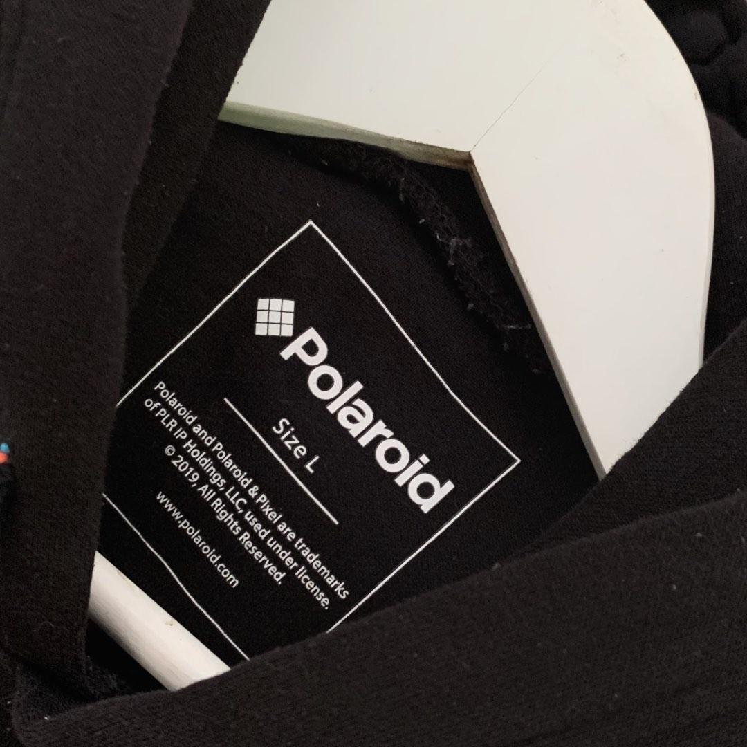 Hoodie Polaroid~ Black, Fesyen Pria, Pakaian , Baju Luaran di ...