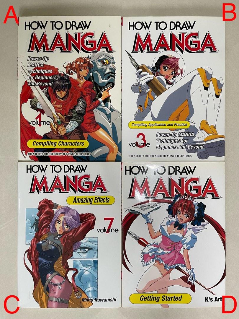 How to Draw Manga Book Set