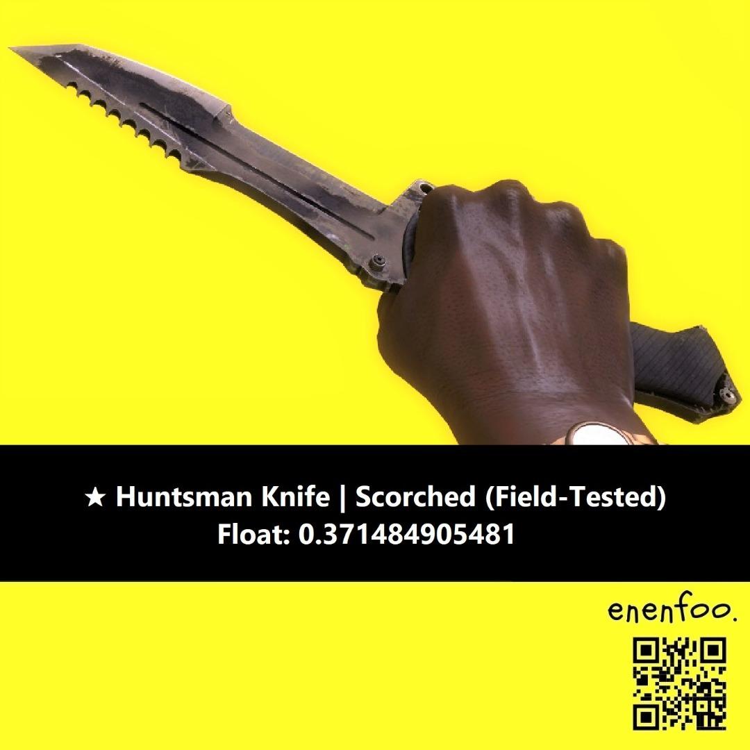 Huntsman Knife Scorched Ft Field Tested Csgo Skins Knives Items Video Gaming Gaming 7779