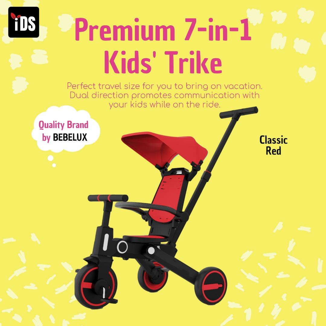 Foldable kids trike sales